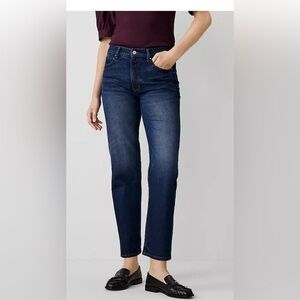Ann Taylor Straight Leg Boyfriend Jeans